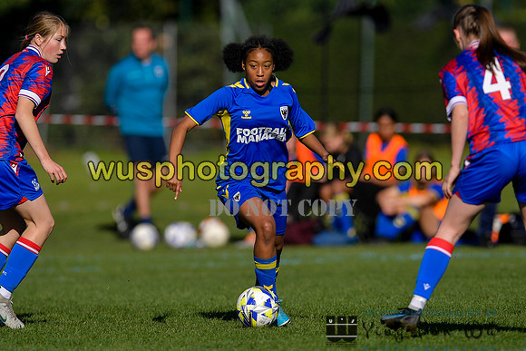 20221015-110658C AFC Wimbledon Girls U14 v Crystal Palace FC Girls U14