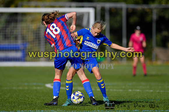 20221015-105516D AFC Wimbledon Girls U14 v Crystal Palace FC Girls U14