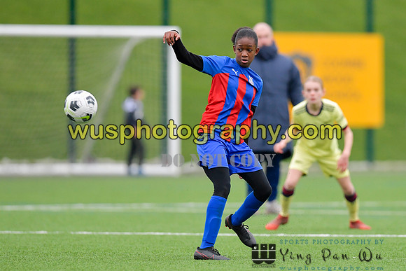 20220122-150237A Crystal Palace FC Girls U12 v Arsenal FC Girls U12