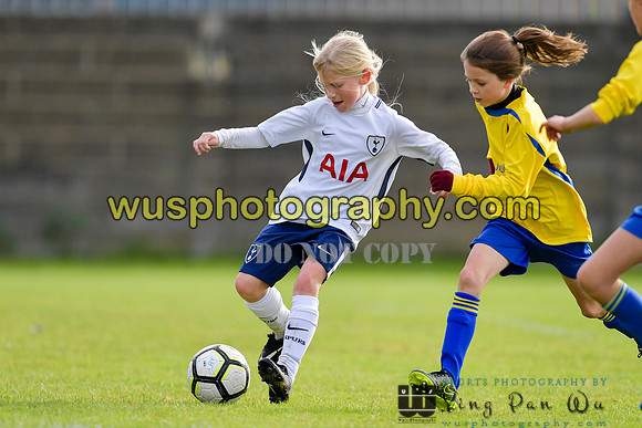20171028-111604-3 Tottenham Hotspur Girls U11 v St Albans City Youth Girls U11 South