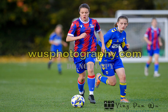 20221015-114620 AFC Wimbledon Girls U14 v Crystal Palace FC Girls U14