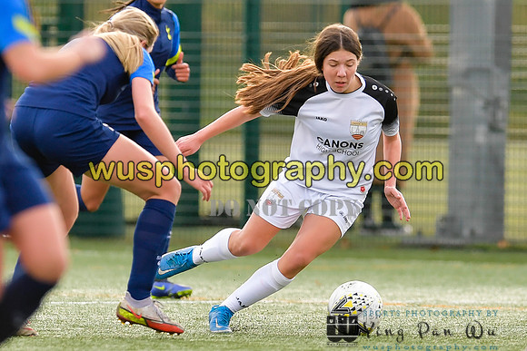 20220129-140515 London Bees Academy U16 v Tottenham Hotspur Women FC JTP U16