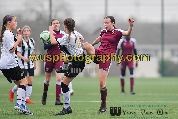 20220115-133920 West Ham United Academy Girls U14 v Notts County FC Girls U14