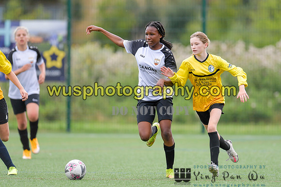 20210821-101148D London Bees Academy U14 v Kent Football United Girls U14