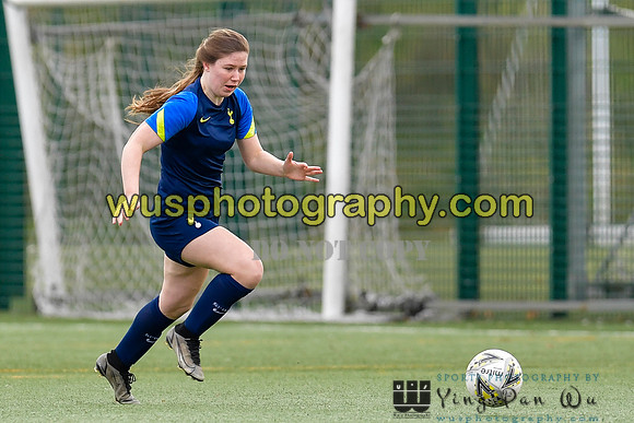 20220129-143735A London Bees Academy U16 v Tottenham Hotspur Women FC JTP U16