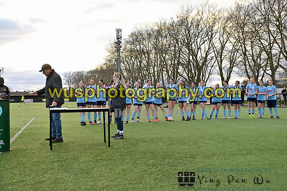 20250316-173332 Cray Wanderers Youth FC Girls U15 v Hashtag United Girls U15