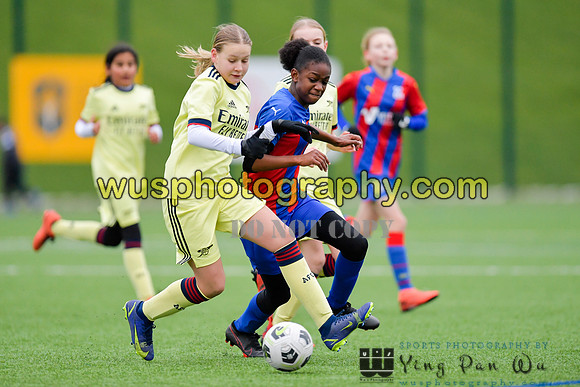 20220122-152849A Crystal Palace FC Girls U12 v Arsenal FC Girls U12