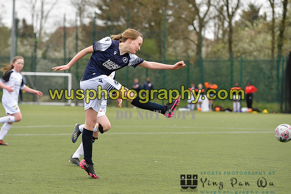 20210403-150008 London Bees Academy U14 v Millwall Lionesses Girls U14