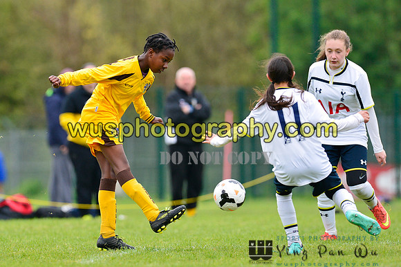 20150426-112442 Tottenham Hotspurs Girls U11 v Sutton United Girls U11