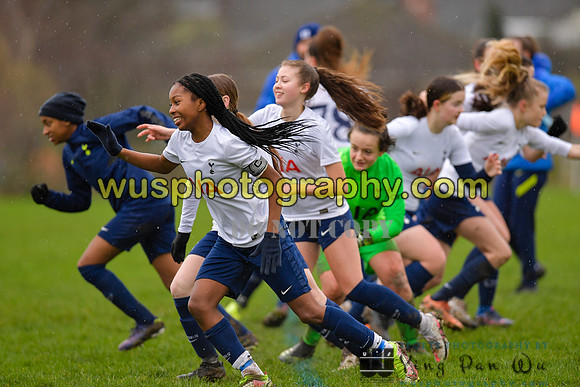 20220108-100006C Tottenham Hotspur Women FC JTP U15 v West Ham United Performance Girls U16