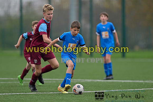 20241109-141258 West Ham United Foundation Boys U12 v Hannakins Farm Youth Football Club U12 Falcons