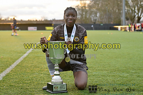 20250316-174218 Cray Wanderers Youth FC Girls U15 v Hashtag United Girls U15
