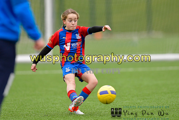 20220122-134507 Crystal Palace FC Girls U12 v Arsenal FC Girls U12