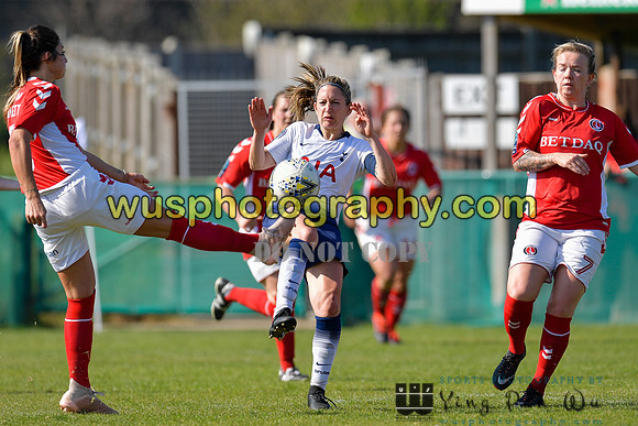 20190421-160207 Charlton Athletic Womens FC v Tottenham Hotspur Ladies FC