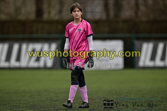 20250222-103152 Millwall Lionesses U12 v New Level Soccer Girls U12
