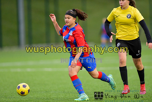 20211127-151318E Crystal Palace FC Girls U14 v Watford Ladies FC Hornets U14