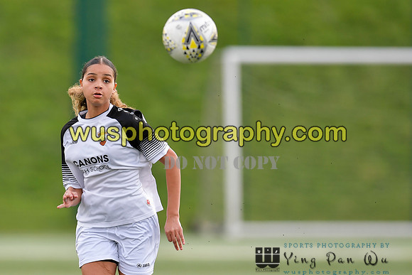 20220129-140347D London Bees Academy U16 v Tottenham Hotspur Women FC JTP U16