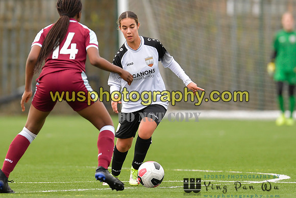20211211-113818 West Ham United Academy Girls U16 v London Bees Academy U16