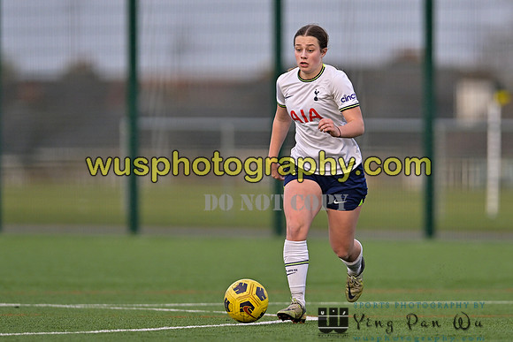 20230201-153918B Tottenham Hotspur Women FC WSL Academy U21 v Ipswich Town Women FC U21