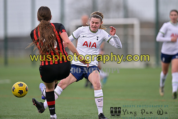20230201-151344D Tottenham Hotspur Women FC WSL Academy U21 v Ipswich Town Women FC U21