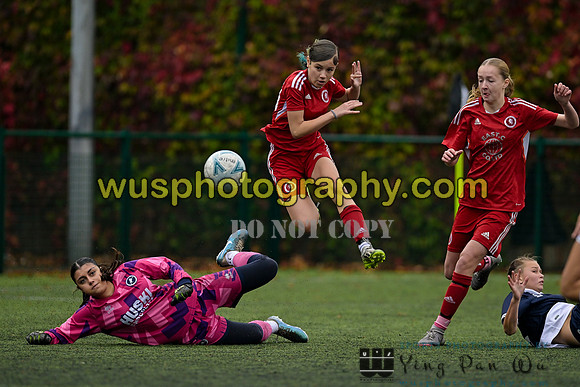 20241026-110438E Millwall Lionesses U16 v Welling United Academy Girls U16