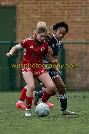 20241026-114109 Millwall Lionesses U16 v Welling United Academy Girls U16