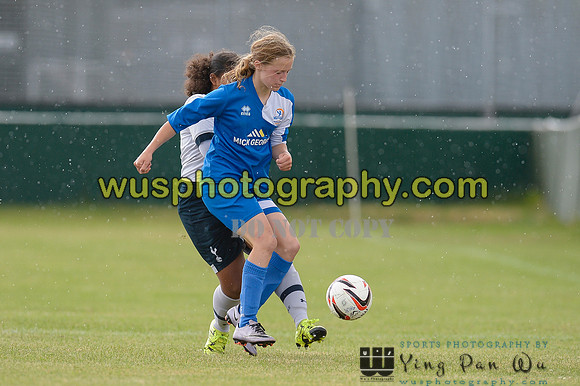 20160820-123623-2 Tottenham Hotspur Girls U14 v Yaxley FC Girls U14