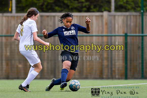 20220413-183331A Millwall Lionesses U14 v Eastern Pennsylvania Youth Soccer