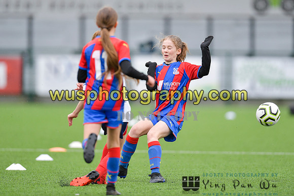 20220313-114449 Crystal Palace FC Girls U12 v Kew Park Rangers Girls U12 Reds