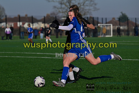 20250111-114906 Welling United Academy Girls U17 U18 v PLYR FC Girls U17 U18