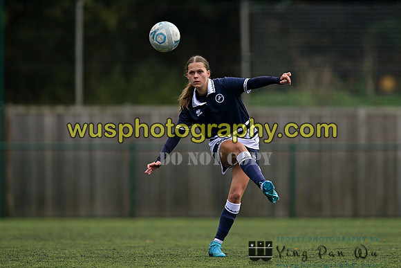 20241026-113902 Millwall Lionesses U16 v Welling United Academy Girls U16