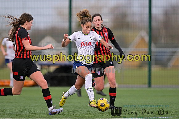 20230201-153302 Tottenham Hotspur Women FC WSL Academy U21 v Ipswich Town Women FC U21