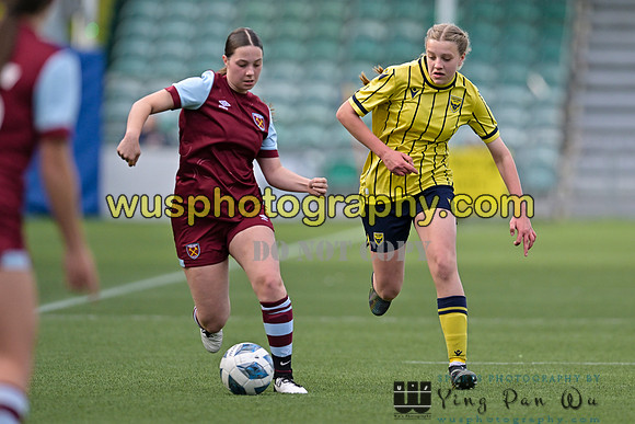 20240420-171021 West Ham United Academy Girls U16 v Oxford United Women U16