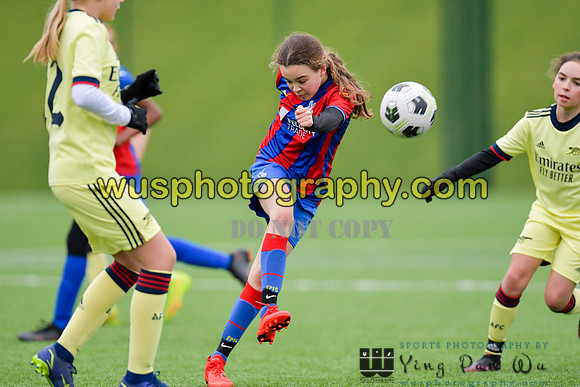 20220122-152129 Crystal Palace FC Girls U12 v Arsenal FC Girls U12