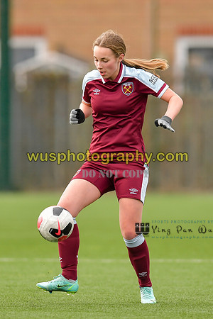 20211211-114140 West Ham United Academy Girls U16 v London Bees Academy U16