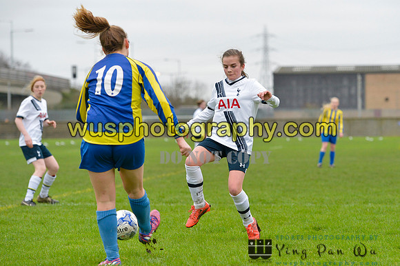 20160206-113810 Tottenham Hotspur Girls U14 v Harvesters FC Girls U14