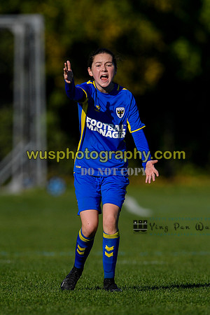 20221015-103612 AFC Wimbledon Girls U14 v Crystal Palace FC Girls U14