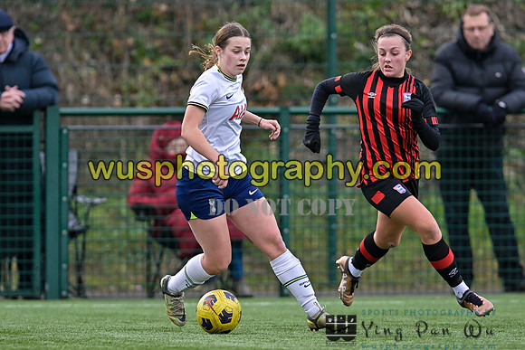 20230201-143254A Tottenham Hotspur Women FC WSL Academy U21 v Ipswich Town Women FC U21