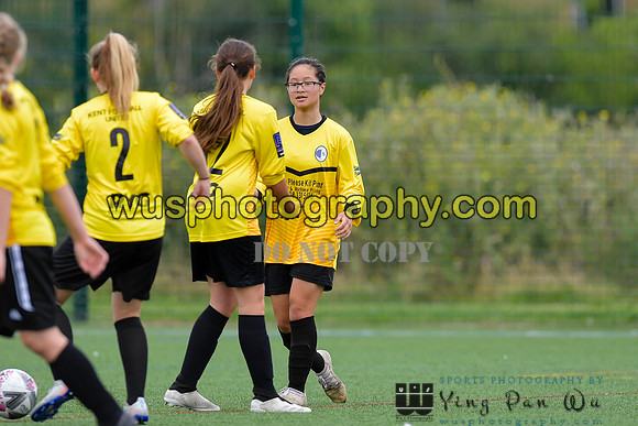 20210821-103602 London Bees Academy U14 v Kent Football United Girls U14