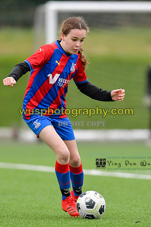 20220122-145838B-2 Crystal Palace FC Girls U12 v Arsenal FC Girls U12
