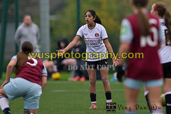 20241109-131444 West Ham United Warriors Girls U16 v Charlton Athletic Academy Girls U16