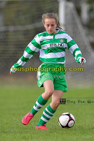 20161002-112212-3 Tottenham Hotspur Girls U14 v Writtle Minors FC Girls U14
