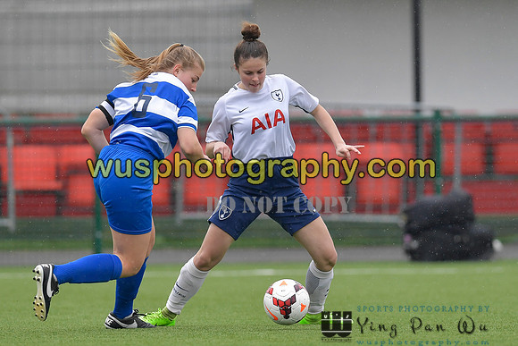 20180415-162127A Queens Park Rangers Girls U16 v Tottenham Hotspur Girls U15