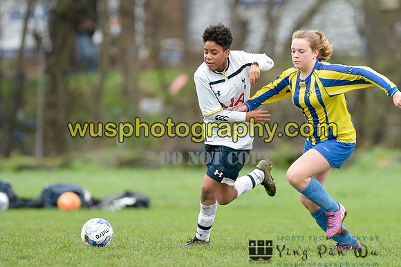 20160206-121352 Tottenham Hotspur Girls U14 v Harvesters FC Girls U14