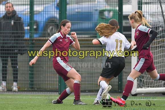 20220115-131529 West Ham United Academy Girls U14 v Notts County FC Girls U14