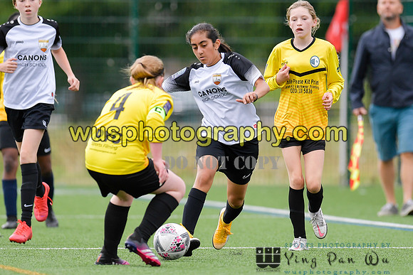 20210821-101450 London Bees Academy U14 v Kent Football United Girls U14
