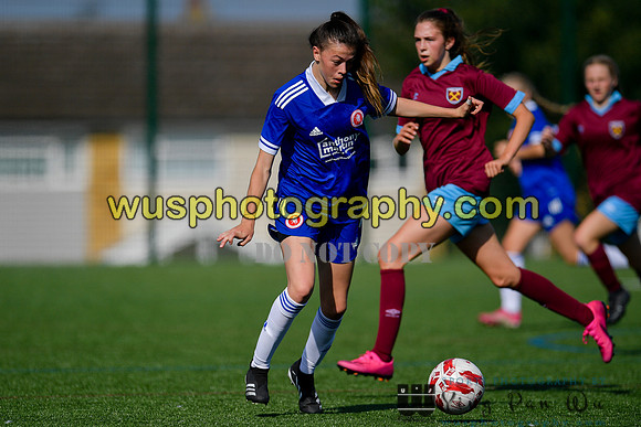 20210911-151731 West Ham United Girls U16 v Welling United Girls U16