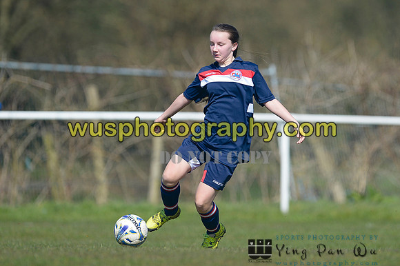 20160402-113202-2 Denham United Girls U14 v Tottenham Hotspur Girls U14