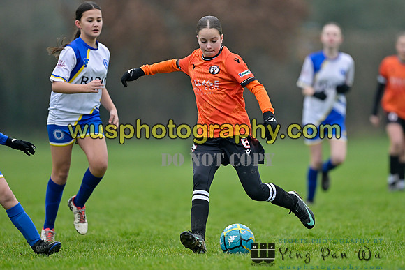 20250118-103455 Haywards Heath Town Youth FC Girls U12 v Whiteley Wanderers FC Girls U12 Kites
