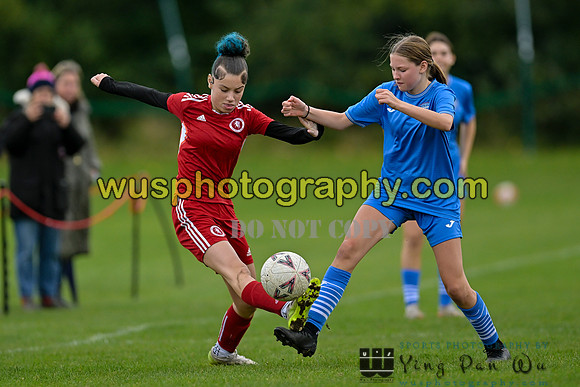 20241012-140439 Welling United Academy Girls U16 v Camden Town WFC U16 Blue